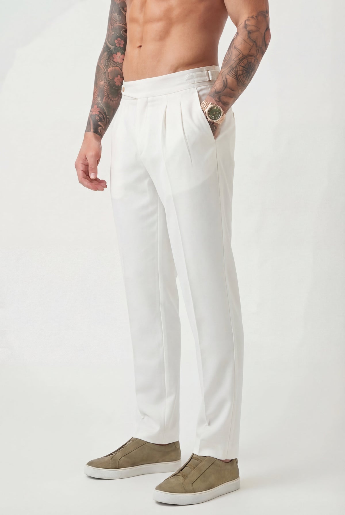 Lockhart Trousers - White