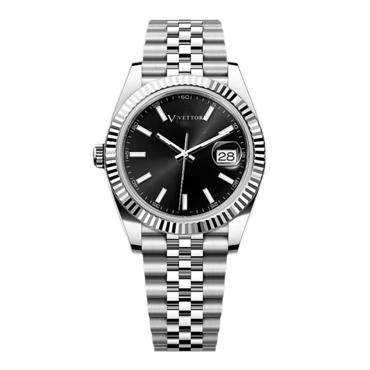 Vettori Classic Date 41mm – Black Dial